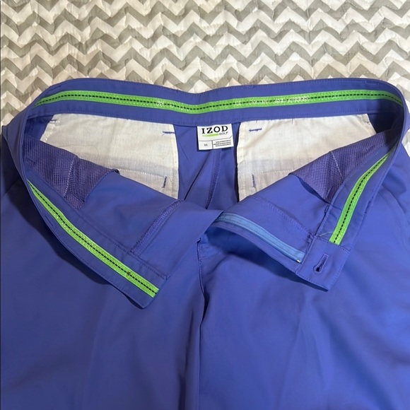 Izod Men's Purple Golf Shorts sz 33 - Picture 7 of 9